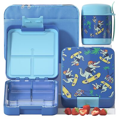 #ad Bento Lunch Box for Kids with 10oz Soup Thermo Leakproof Lunch Containers wi... $49.77