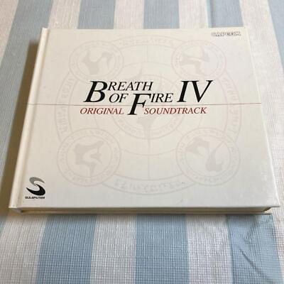 #ad Breath Of Fire 4 Soundtrack Japan a4 $102.25