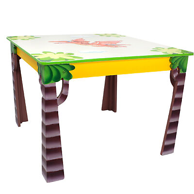 #ad Fantasy Fields Childrens Kids Dinosaur Wooden Table Indoor no chairs TD0079A1 $131.99