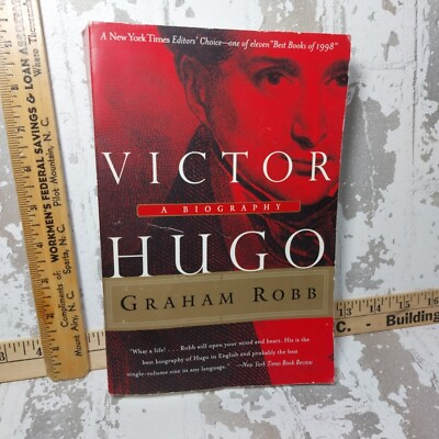 #ad Victor Hugo by Robb Graham Paperback Book Free Shipping $6.50