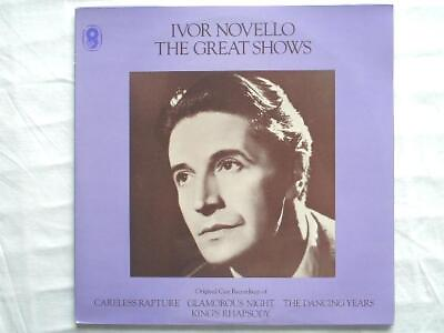 #ad Ivor Novello The Great Shows LP World Records SH231 EX EX 1970s The Great Shows GBP 14.95