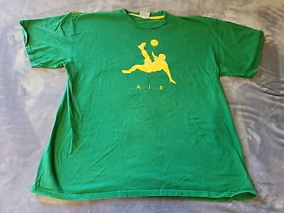 #ad Nike Air Soccer T shirt Mens XXL $11.33