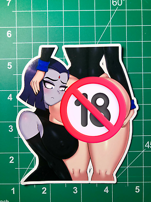 #ad Teen Titans Raven And Arella Anime Sticker HOT $3.99
