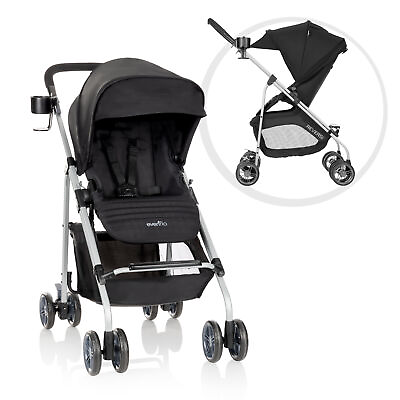 Evenflo Reversi Lightweight Reversible Baby Stroller Altair Black $93.77