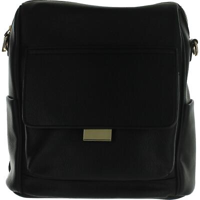 #ad Urban Expressions Womens Caroline Black Purse Backpack Handbags Large BHFO 7491 $18.99