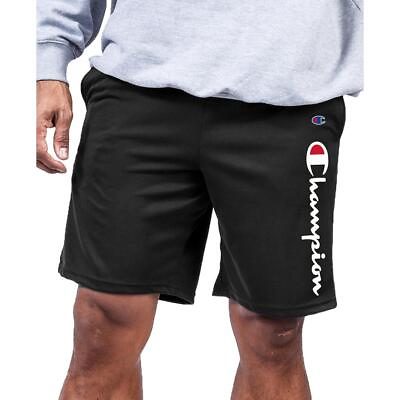 #ad Champion Mens Gray Fleece Logo Pull On Casual Shorts Big amp; Tall 2X BHFO 4894 $13.99
