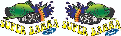 #ad SUPER BARRA BY KILLER GRAFFIX SUITS ANY FORD HOLDEN JDM 4X4 DIGITAL PRINT AU $20.00