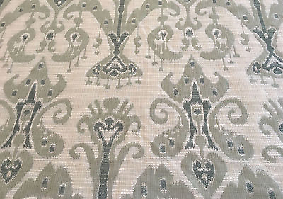 #ad Kravet Light Green Beige Ethnic Ikat Upholstery Fabric 4.90 yd 31446 135 $318.50