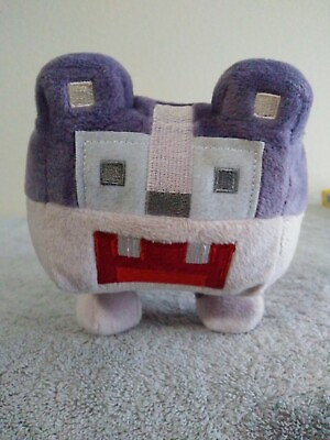 #ad CROSSY ROAD Purple Stuffed Animal Plush Toy LUCKY CAT 8quot; PhatMojo pre owned $8.99