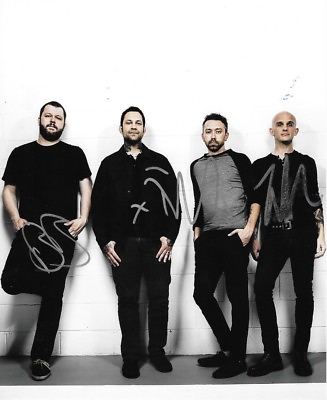 #ad * RISE AGAINST * signed autographed 8x10 photo * TIM ZACH amp; BRANDON * PROOF 1 $63.74