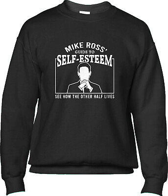 #ad Mike Ross Guide Suits Quote TV Series Lawyer Funny Comedy Harvey Mens Sweatshirt $29.95
