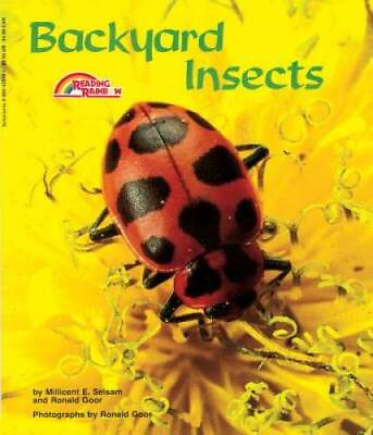 #ad Backyard Insects Paperback By Selsam Millicent E. GOOD $3.73