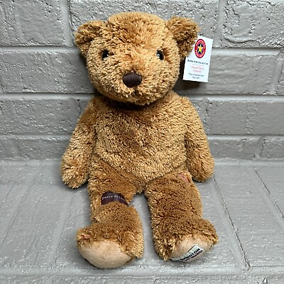 #ad Herrington Teddy Bears Cheesecake Factory Tan Bear Bean Plush 13quot; $14.45