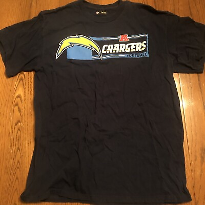 #ad NFL San Diego LA Chargers Men’s Large T Shirt Blue $16.00