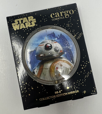#ad Star Wars Disney Limited Collector Edition Compact Mirror Cargo Cosmetics BB 8 $11.99