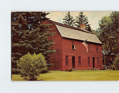 #ad Postcard Gilbert Stuart Birthplace Saunderstown North Kingstown Rhode Island USA $9.95
