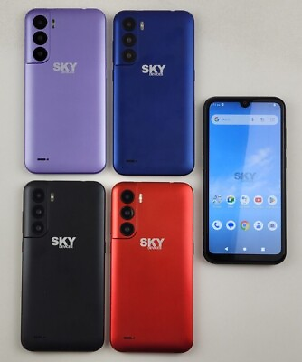 #ad SKY Devices Elite G63 32GB GSM Unlocked Dual SIM Android Smartphone $34.99