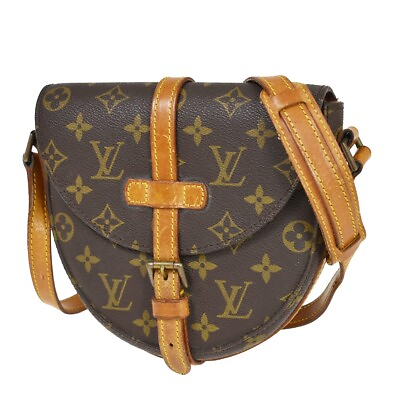 #ad LOUIS VUITTON Chantilly PM Shoulder Bag Monogram Leather Brown M51234 35YC552 $294.40