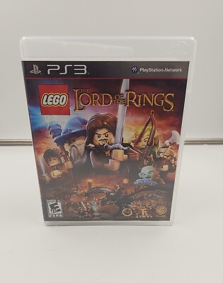 #ad LEGO Lord of the Rings PlayStation 3 PS3 CIB Tested $10.99