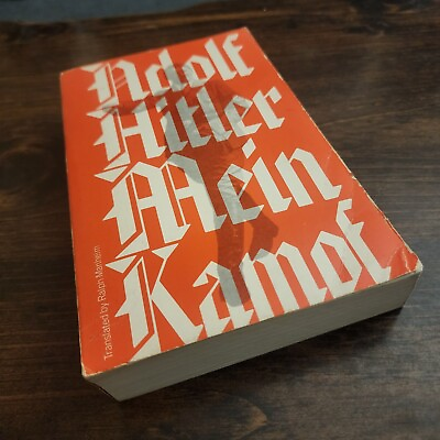 #ad Mein Kamph By Adof Hitler 1971 PB Trans. By Manheim Good Cond. $124.99