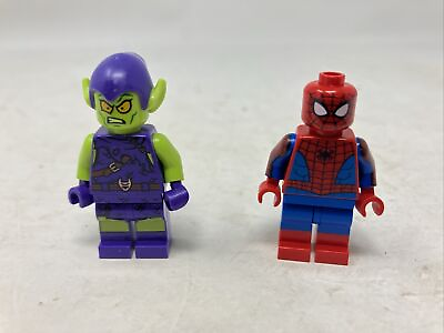 #ad LEGO Spider Man Green Goblin Minifigure 76133 Marvel Super Heroes W spiderman $15.00