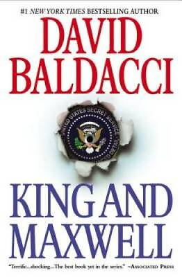 #ad King and Maxwell King amp; Maxwell Series Paperback By Baldacci David GOOD $3.97