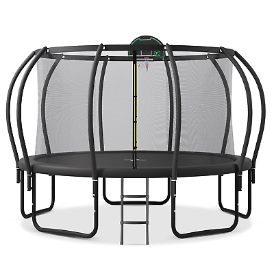 #ad 12FT Kids Trampoline with Upgraded ArcPole amp; TopLoop for Safety $452.79