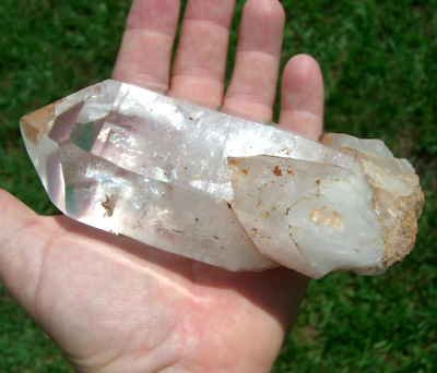#ad Fabulous Clear Quartz Brazil Elestial Castle Crystal Point all Natural For Sale $195.00