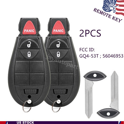 #ad #ad 2 For 2014 2015 2016 2017 2018 2019 Jeep Cherokee Remote Control Keyless Key Fob $17.79