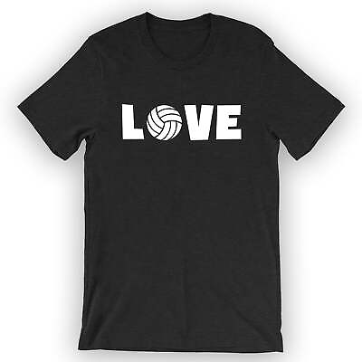 #ad Unisex Volleyball Love T Shirt Volleyball $25.95