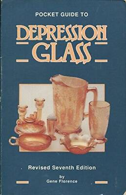 #ad #ad Pocket Guide to Depression Glass Paperback By Florence Gene ACCEPTABLE $4.57