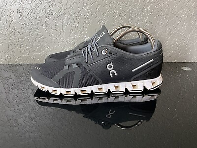 #ad On Cloud MENS BLACK WHITE COMFORTABLE LIGHTWEIGHT RUNNING SHOES SIZE 8.5 $50.00