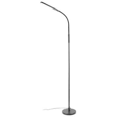#ad #ad 71quot; LED Floor Lamp with 4 Brightness amp; 4 Color Temperature Settings Black $18.89