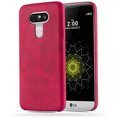 #ad Hard Case for LG G5 Cover Protection Imitation Leather $9.99